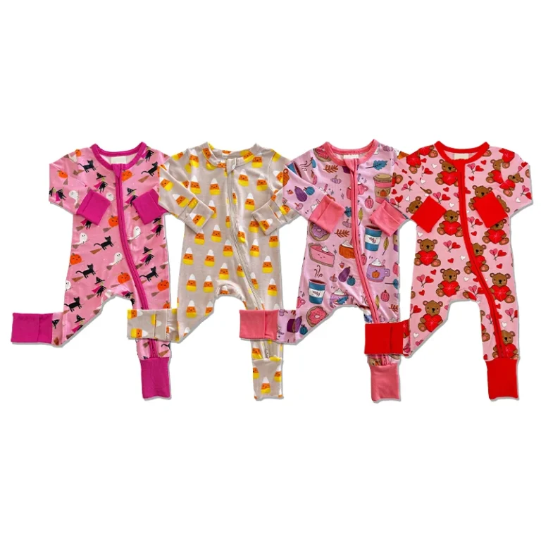 Child Hongbo Bamboo Organic Cotton Pajamas Custom Best Manufacturers Supporting Small Batc
