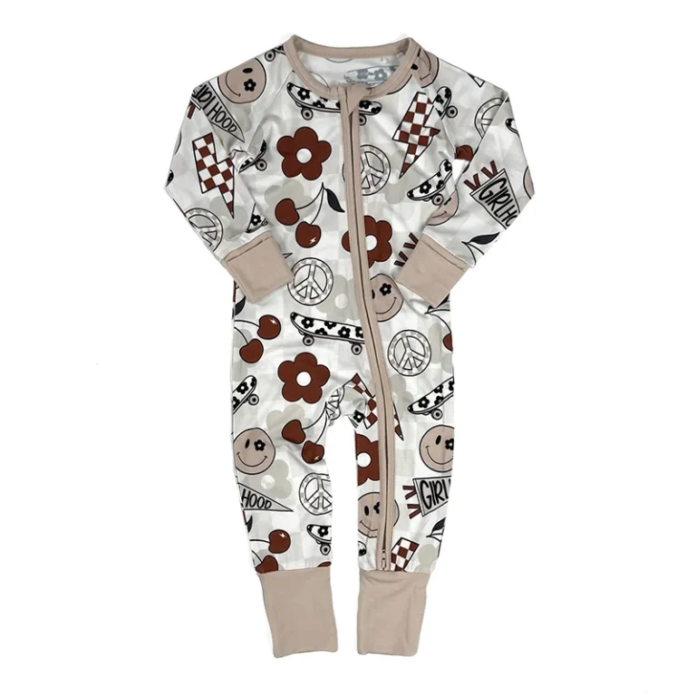 Eco-Luxury Baby Spandex Bamboo Sleep Suit OEM/ODM Specialist Factories: Premium BSCI Audit