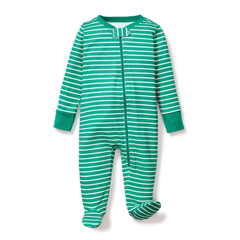 Zipper Baby Pajamas Private Label Service