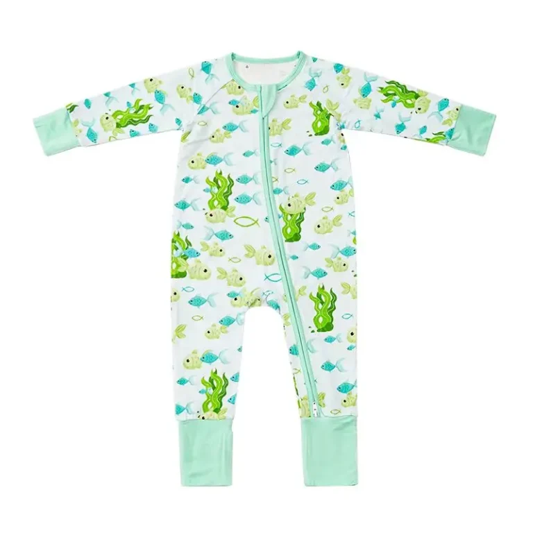 High-Quality Unbranded Bamboo Baby Pajamas Ready to Ship for Global Wholesalers