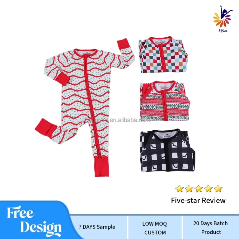 Bamboo-Pajamas Baby Full-Package Production Supporting Small Batch Production (Low MOQ)