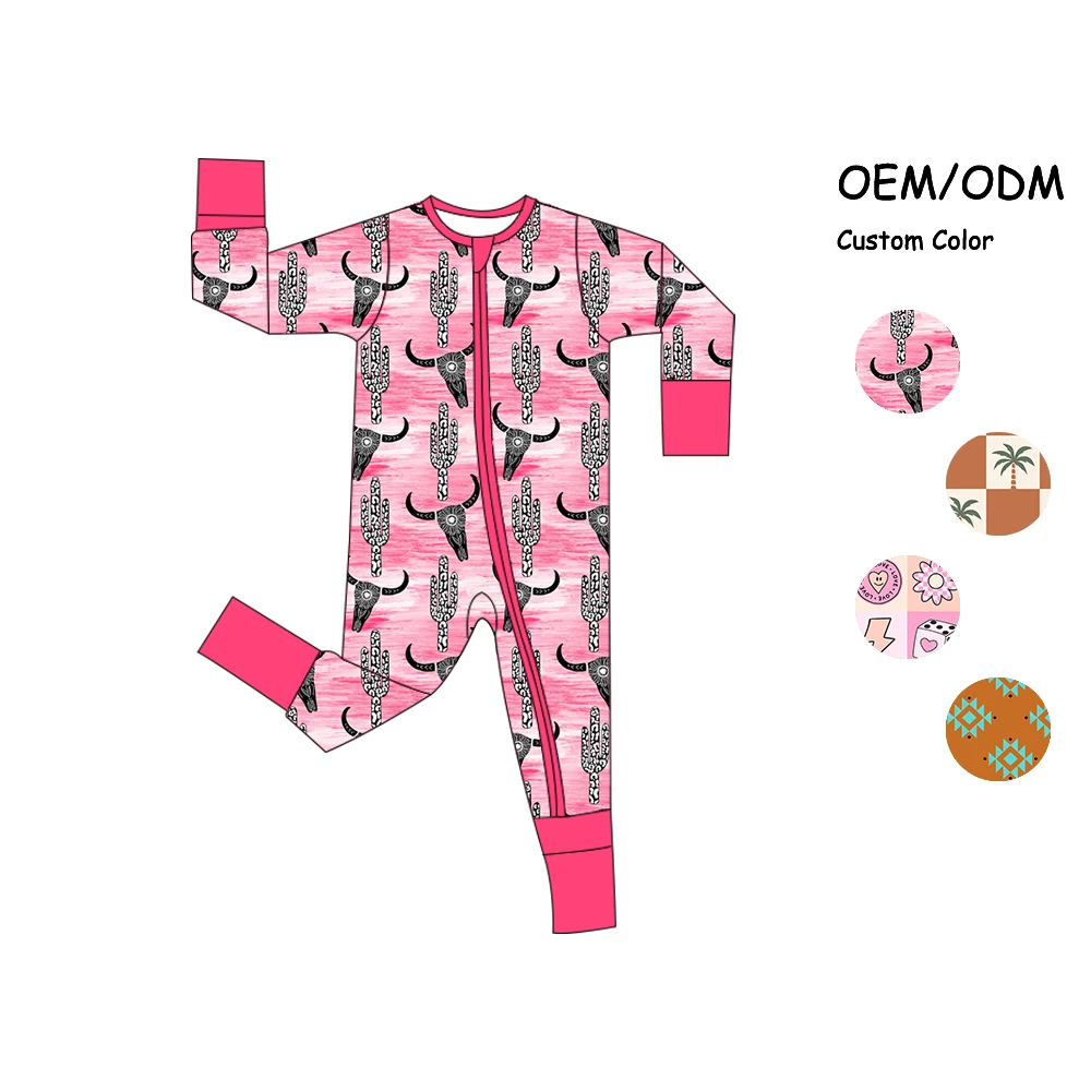 Wholesale romper baby footies in various colors and sizes, perfect for retailers seeking quality infant clothing options for their store inventory.