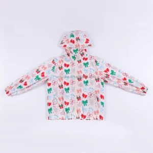 Custom Women's Full Zip up Wind Breaker Jacket Training Light Weight Waterproof Sports Windbreaker Jacket for Women