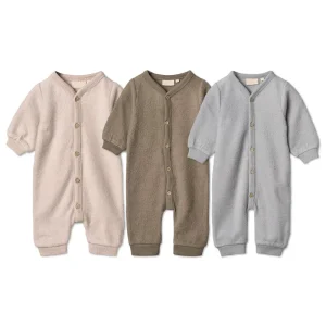 Organic Baby Wool Fleece Jumpsuit Baby Fleece Romper Custom Merino Wool Suit Baby Clothes Newborn Onesie Infant Sleepwear