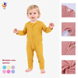 New Design Baby Romper Warm Twist Wheat Jacquard Knit High Stretch Wrinkle Resistant Custom Size Fast Delivery