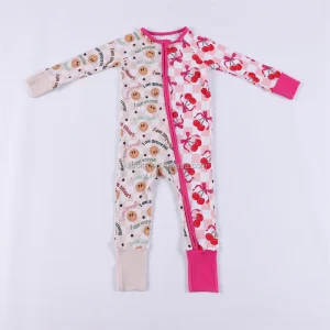 Bamboo Pajamas Kids Toddler Clothing Bamboo Zippy Girl Baby Clothes Baby Bamboo Pajamas