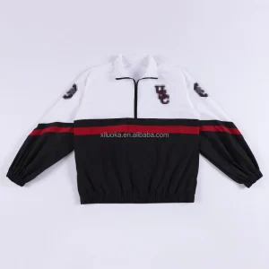 Men's Custom Lightweight Nylon Jackets Waterproof Windproof Zip-Up Hoodies Windbreaker Jacket