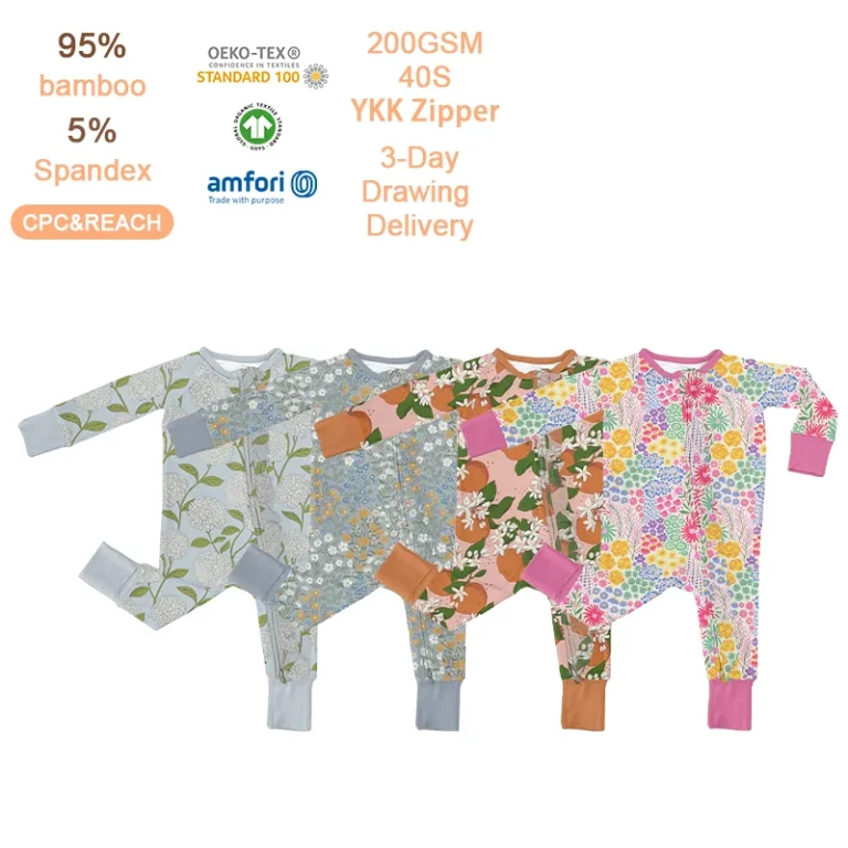 Scalable Bamboo Zippy Pajamas Private Label Service – Maximize Your Retail Margins