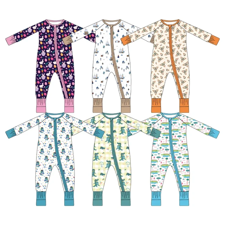 High-Quality Long Romper Bubble Sleeve Blank Fast Lead Time for Global Wholesalers