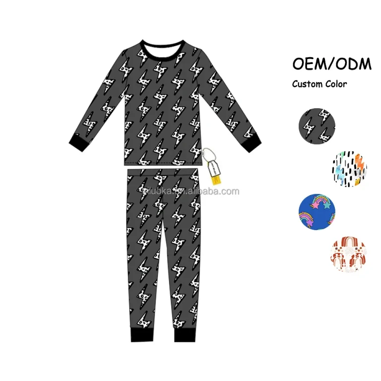 Contract Custom Bamboo Kids Clothes Manufacturing Small Batch Production & SGS Tested Safe