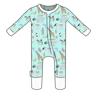 Sleep Suit with Zip Romper Babi Organic Toddler Romper Jumpsuit Baby Zip Sleepsuit Bamboo Baby Clothes Bamboo Infant Onesie