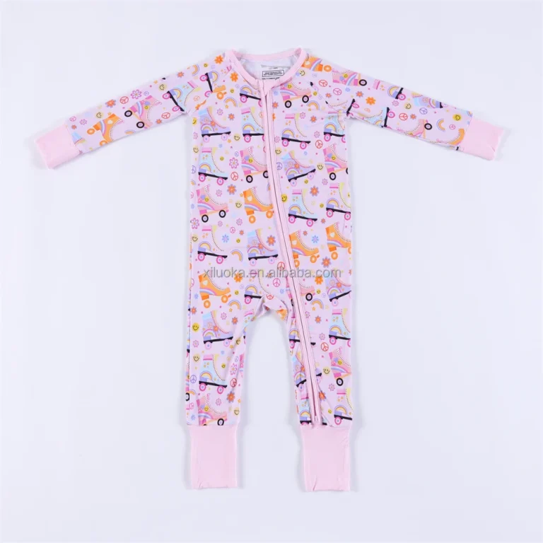 Unique Bamboo Pajamas Red Santa Rapid Sample Development Small Batch Collections for Moder
