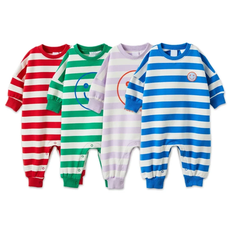 Seamless Toddles Custom Jumpsuit Clothes Pajamas Newborn Wear Boutique 95% Baby Pajamas Ba