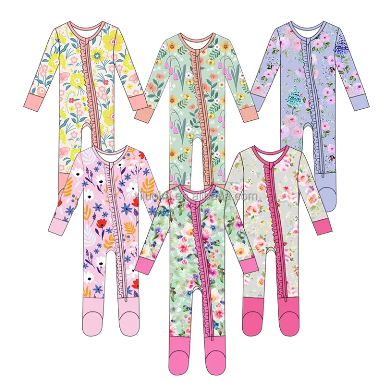 Bulk Wholesale Bamboo Baby Pajamas Bundle Bulk Wholesale Discounts Factory-Pricing