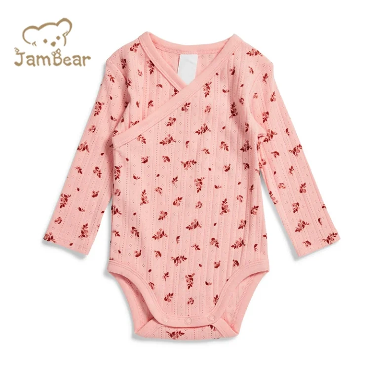 Seamless Girls Baby Romper Private Label Service with BSCI Audited Compliance