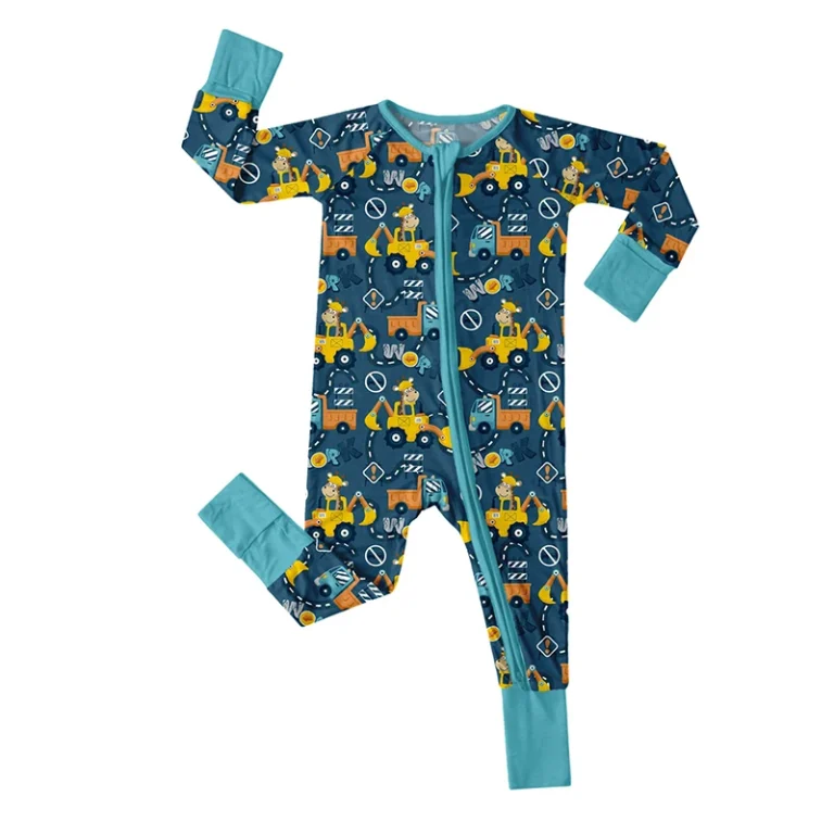 Random Mix Bamboo Wholesale Baby Pajamas Fast Lead-Time Guaranteed