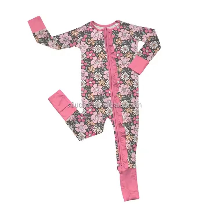 Eco-Luxury Baby Zipper Pajamas Verified Suppliers: Premium SA8000 Certified Bamboo Fabrics