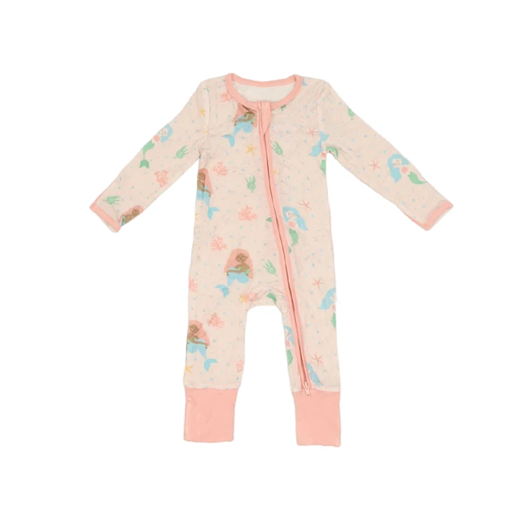 Eco-friendly baby bamboo sleeper in soft, sustainable fabric – perfect for wholesale babywear suppliers seeking premium quality products.