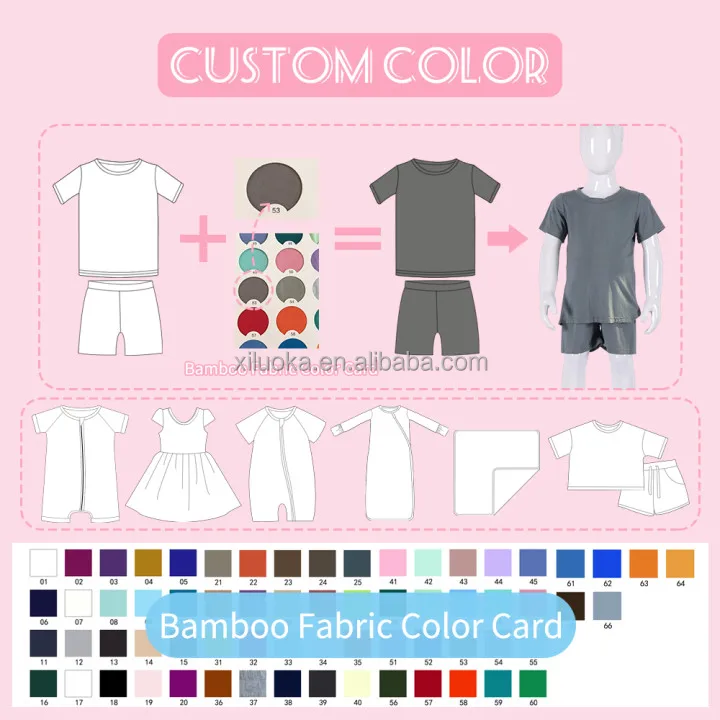 High-Quality Custom Bamboo Baby Pajamas Full-Package Production for Global Wholesalers