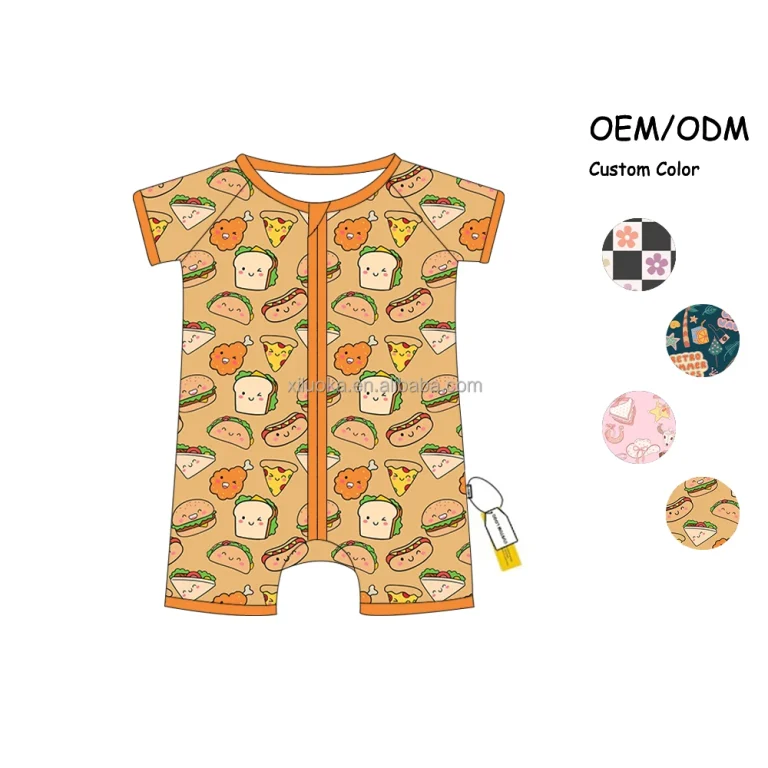 Contract Rompers Baby Bamboo Manufacturing Low MOQ Factory & BSCI Audited Safety