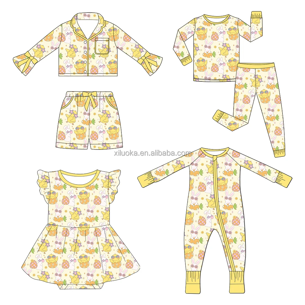 Luxurious bamboo pajamas in bulk for B2B wholesale—sustainable, soft, and perfect for retailers seeking eco-friendly sleepwear options.