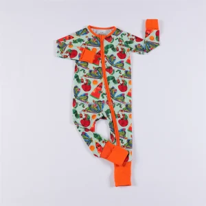 Wholesale New Design Toddler Infant Bamboo Rompers Custom Design Kids Newborn Jumpsuit Clothes
