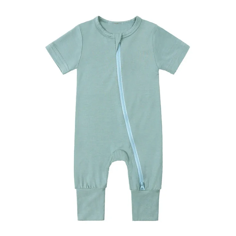 Contract Bamboo Newborn Sleepers Girl Boy Clothes Manufacturing Small Batch Production & S