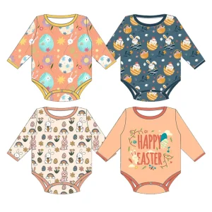 Bamboo Cotton Body  Short Sleeve Baby Romper Baby Onesie Sustainable Newborn Sleep Suits Custom Baby Clothes Infant Pajamas