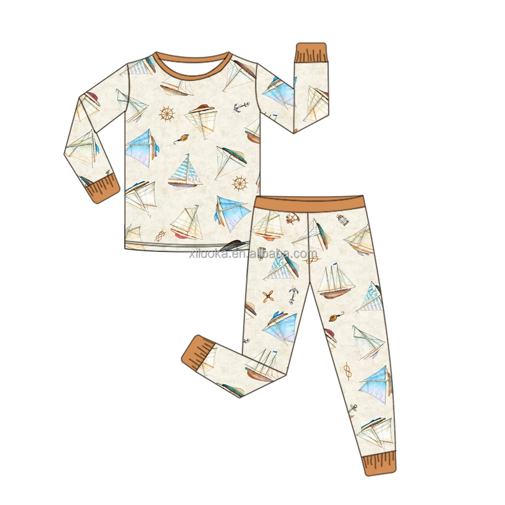 Premium adult bamboo pajamas in bulk for B2B wholesale; sustainable, breathable, and ideal for eco-conscious retailers seeking quality sleepwear.