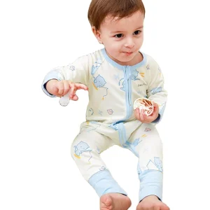 Organic Baby Rompers Baby Onesie Zipper Romper 100% Organic Cotton Knitted Jumpsuit for Children Babies Rompers Newborn Clothes