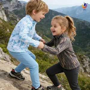 Eco Friendly Boys Sports Wear Set Breathable Custom Logo Sustainable Materials