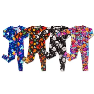 Organic Bamboo Baby Rompers Baby Pajamas Custom Print Sleep Wear for Baby Sleepsuit Newborn Onesie Jumpsuit Infant Clothes