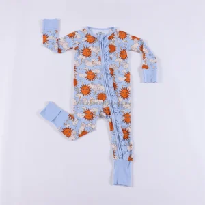 Baby Rompers Wholesale Christmas Pajamas New Born Baby Clothes Girls Bamboo Romper