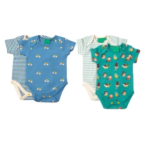 Organic Baby Bodysuit Set Baby Onsies Organic Cotton Rompers Baby Jumpsuit Custom Short Sleeve Newborn Sleepsuit Infant Clothes
