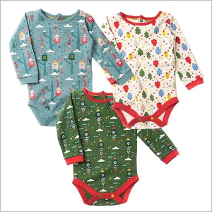 Baby Onesie Organic Cotton Long Sleeve Bodysuit Pijamas Christmas Custom Sleep Wear for Baby Newborn Sleep Suit Baby Clothes