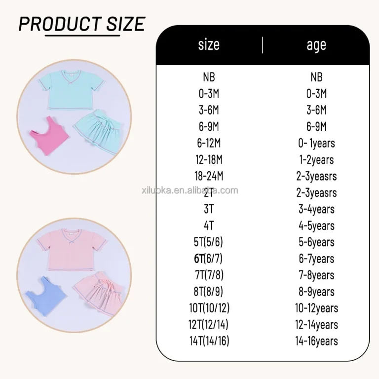 Fast Lead-Time Ready To Ship Bamboo Pajamas Mystery Box Up To 7/8T Fast Lead Time Bulk Who