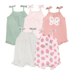 Custom Baby Romper  Bodysuits Cotton Baby Onesie  Sleep Wear Jumpsuit Sleepwear Newborn Printed Sleeveless  Romper for Baby Gril