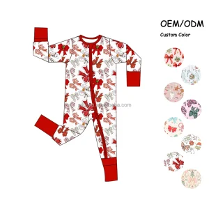 Wholesale Clothes Baby Blanket Baby Jumpsuit Rompers Pyjamas Kids Bamboo Baby Pajamas